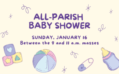 Redeemer to Host All-Parish Baby Shower