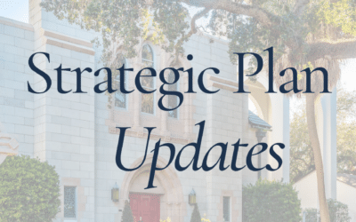 Read the Latest Updates from Father Charleston on Our Parish Strategic Plan